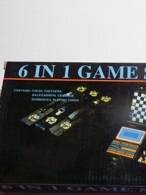 6 in 1 Game Attache- Brand New